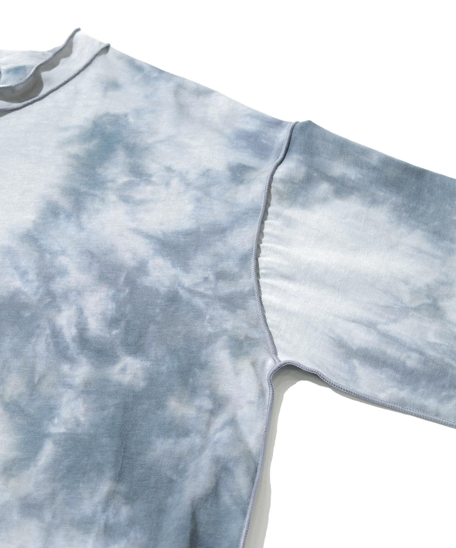 KAKELA&TRANQUIL/カケラ＆トランクイル タイダイ染めくクルーロンTEE