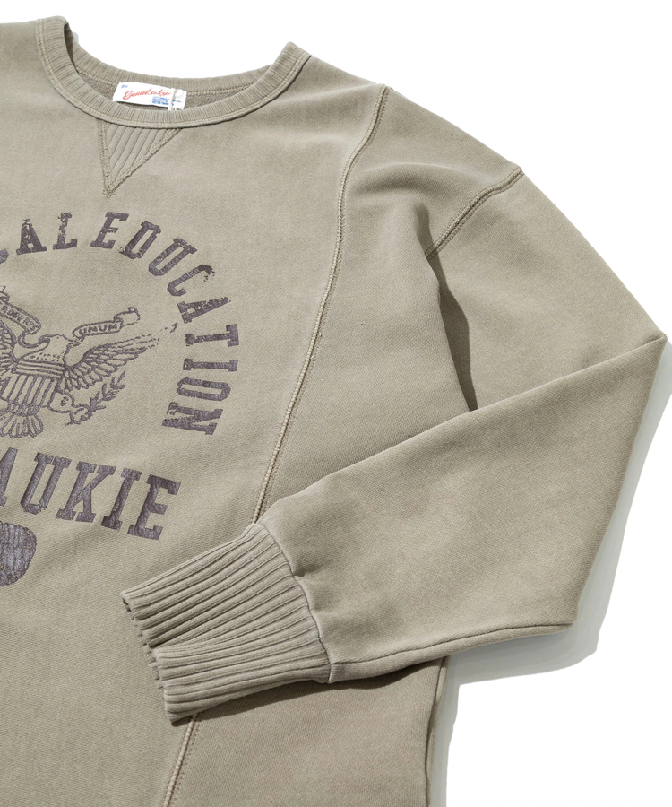 gentil様 GENTIL/ジャンティー 裏毛ロゴプリント切替PO (WOMENS)｜ファッション