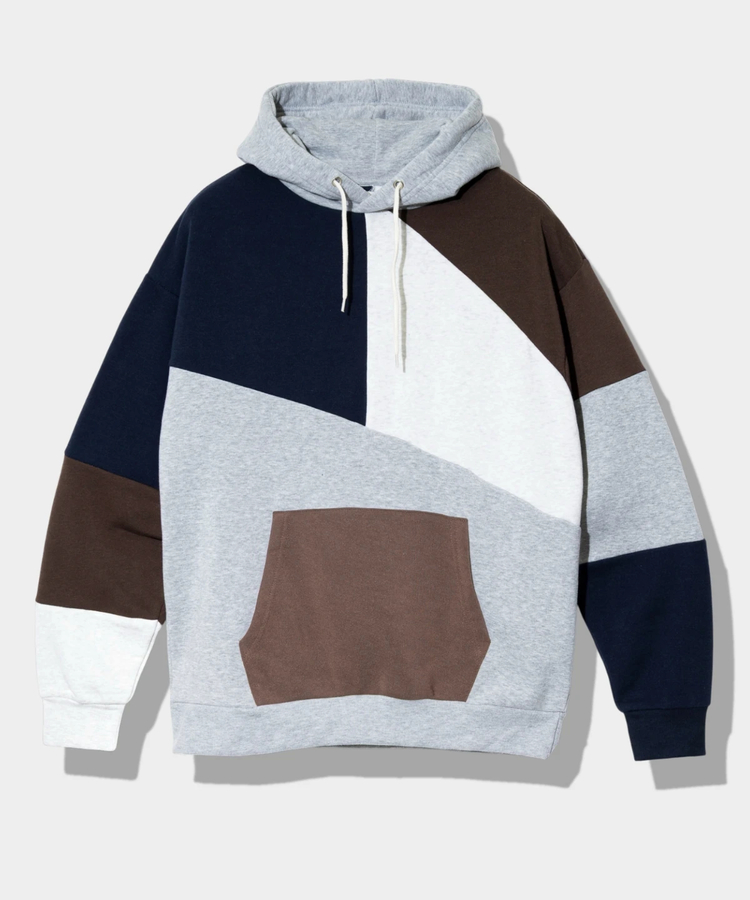 go slow caravan(ゴースローキャラバン) |BAYCANT/ベイカント SWITCHING SWEAT HOODIE (MENS)
