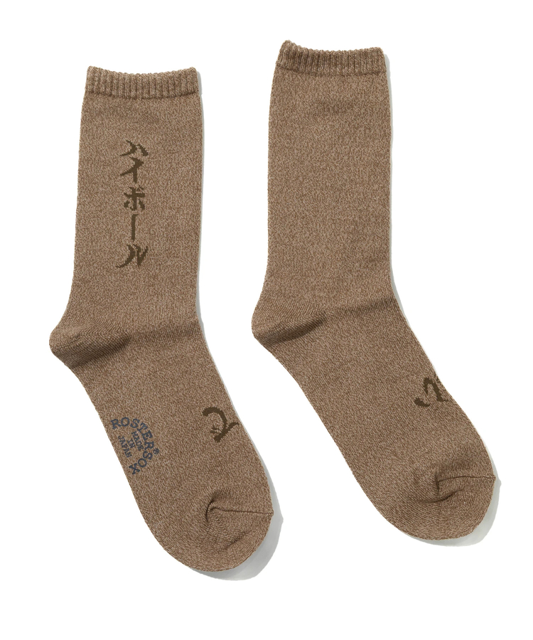 go slow caravan(ゴースローキャラバン) |ROSTER SOX/ロスターソックス Whisky and soda