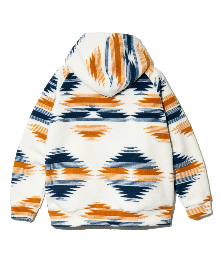 go slow caravan(ゴースローキャラバン) |BAYCANT/ベイカント 総柄フリースパーカー (MENS)