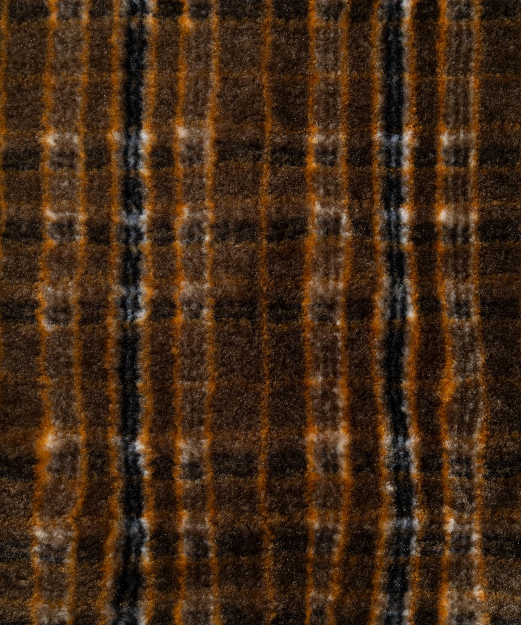 go slow caravan(ゴースローキャラバン) |Revo./レヴォ ボアチェックジップアップフーディー (MENS)