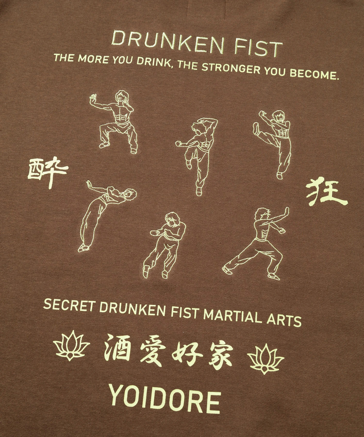 go slow caravan(ゴースローキャラバン) |YOIDORE/酔いどれ 酔い拳法 クルーネックスウェット (MENS) 