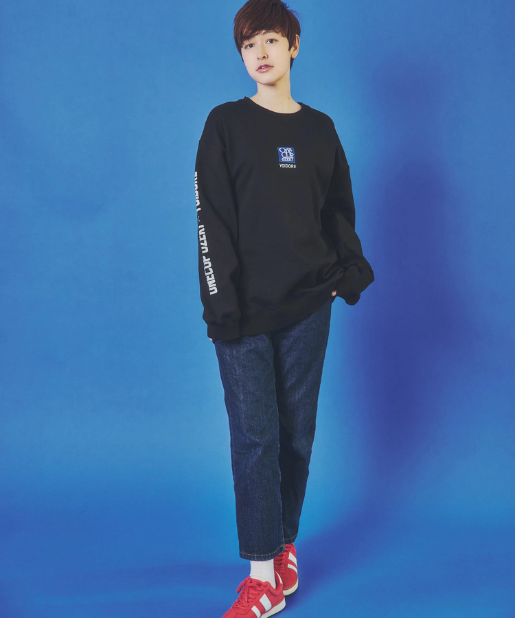 go slow caravan(ゴースローキャラバン) |YOIDORE/酔いどれ ワンカップ大関コラボ クルーネックスウェット (MENS) 