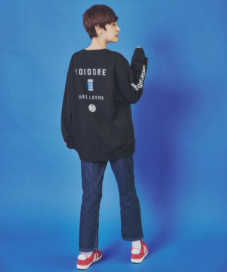 go slow caravan(ゴースローキャラバン) |YOIDORE/酔いどれ ワンカップ大関コラボ クルーネックスウェット (MENS) 