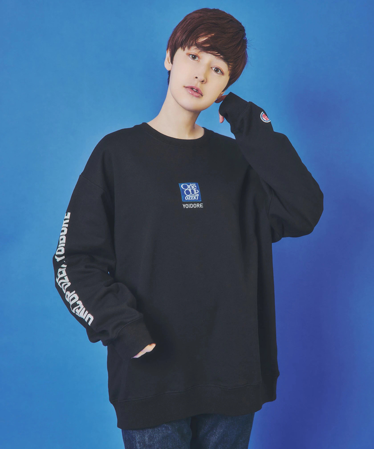 go slow caravan(ゴースローキャラバン) |YOIDORE/酔いどれ ワンカップ大関コラボ クルーネックスウェット (MENS) 