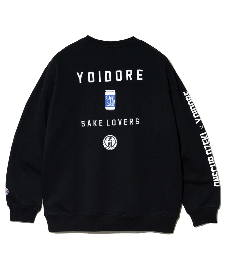 go slow caravan(ゴースローキャラバン) |YOIDORE/酔いどれ ワンカップ大関コラボ クルーネックスウェット (MENS) 