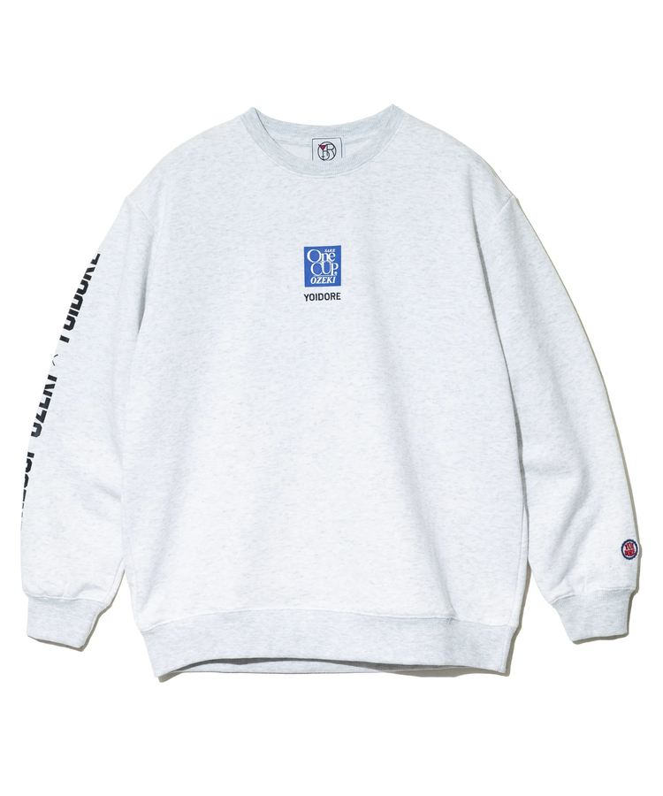 go slow caravan(ゴースローキャラバン) |YOIDORE/酔いどれ ワンカップ大関コラボ クルーネックスウェット (MENS) 