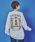 go slow caravan(ゴースローキャラバン) |YOIDORE/酔いどれ 大関はこのさけコラボ クルーネックスウェット (MENS) 