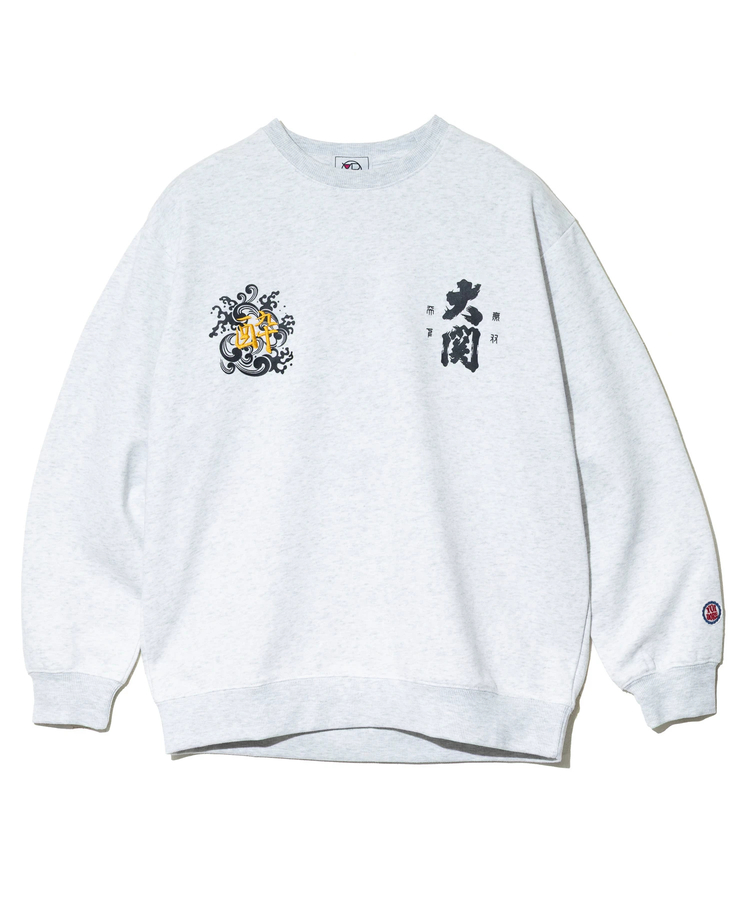 go slow caravan(ゴースローキャラバン) |YOIDORE/酔いどれ 大関はこのさけコラボ クルーネックスウェット (MENS) 