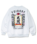 go slow caravan(ゴースローキャラバン) |YOIDORE/酔いどれ 大関はこのさけコラボ クルーネックスウェット (MENS) 