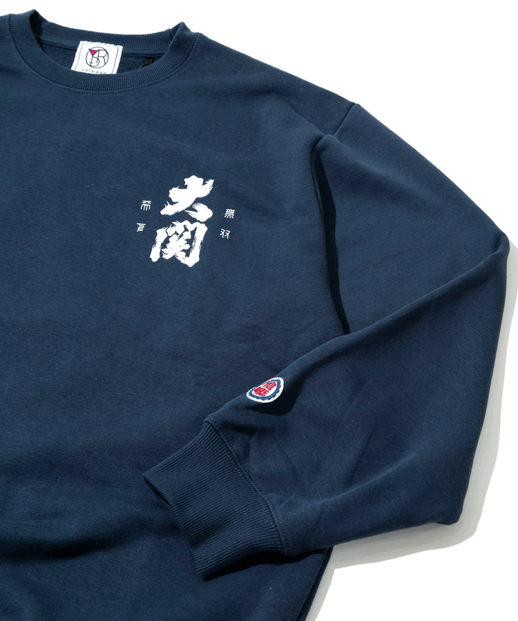 go slow caravan(ゴースローキャラバン) |YOIDORE/酔いどれ 大関はこのさけコラボ クルーネックスウェット (MENS) 