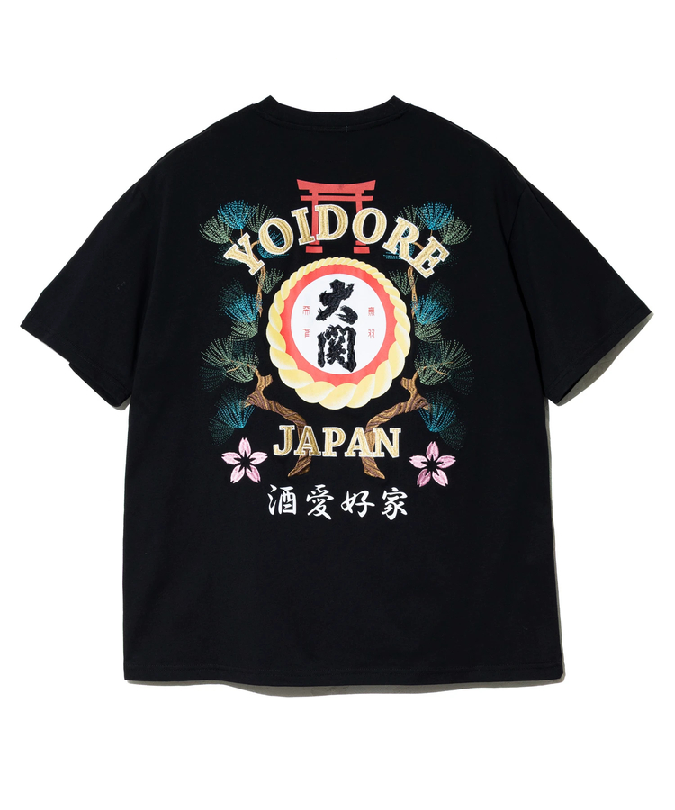 go slow caravan(ゴースローキャラバン) |YOIDORE/酔いどれ 大関 はこのさけコラボ TEE (MENS)