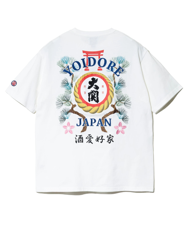 go slow caravan(ゴースローキャラバン) |YOIDORE/酔いどれ 大関 はこのさけコラボ TEE (MENS)