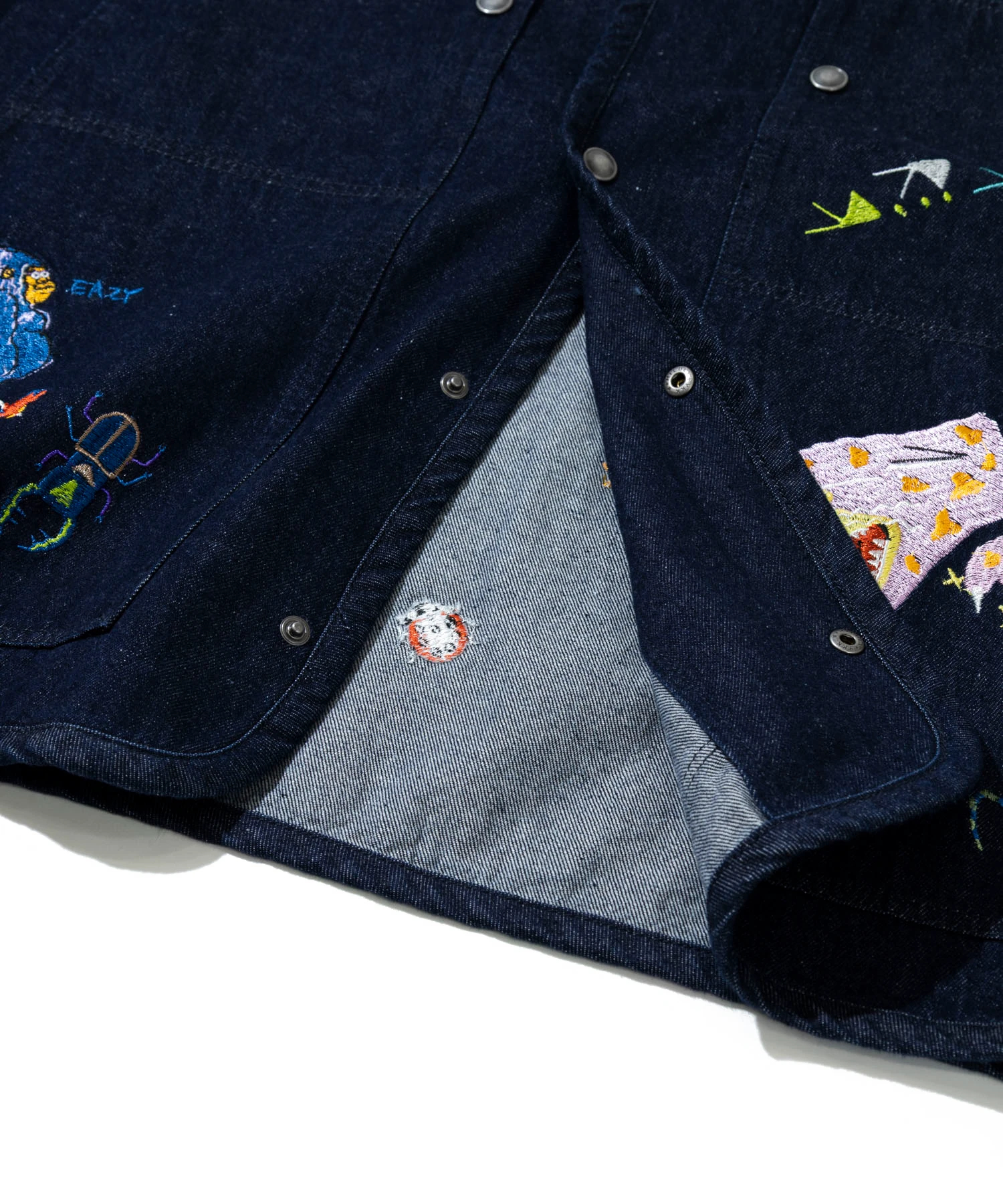 Threads Party Denim 刺繍ベスト (MENS/WOMENS)｜ファッション通販