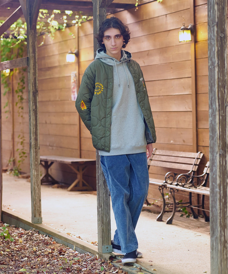 go slow caravan(ゴースローキャラバン) |【GSC別注】POLeR/ポーラー POLeR×GSC REVERSIBLE QUILTED JACKET (MENS)