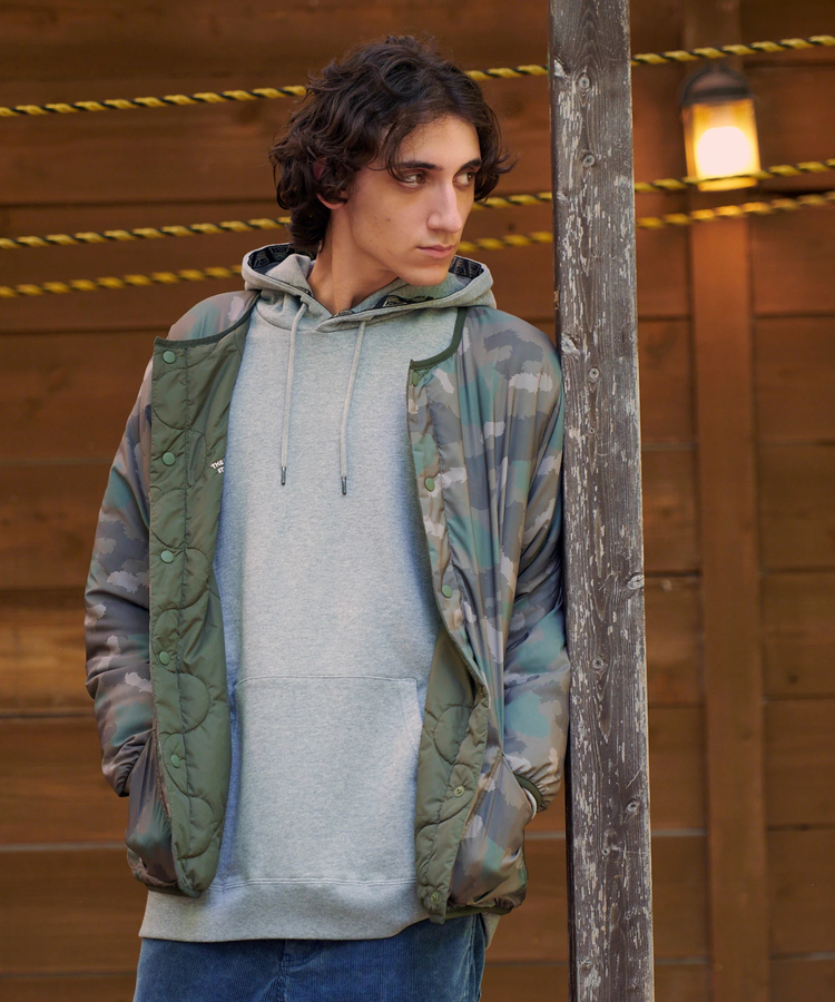 go slow caravan(ゴースローキャラバン) |【GSC別注】POLeR/ポーラー POLeR×GSC REVERSIBLE QUILTED JACKET (MENS)