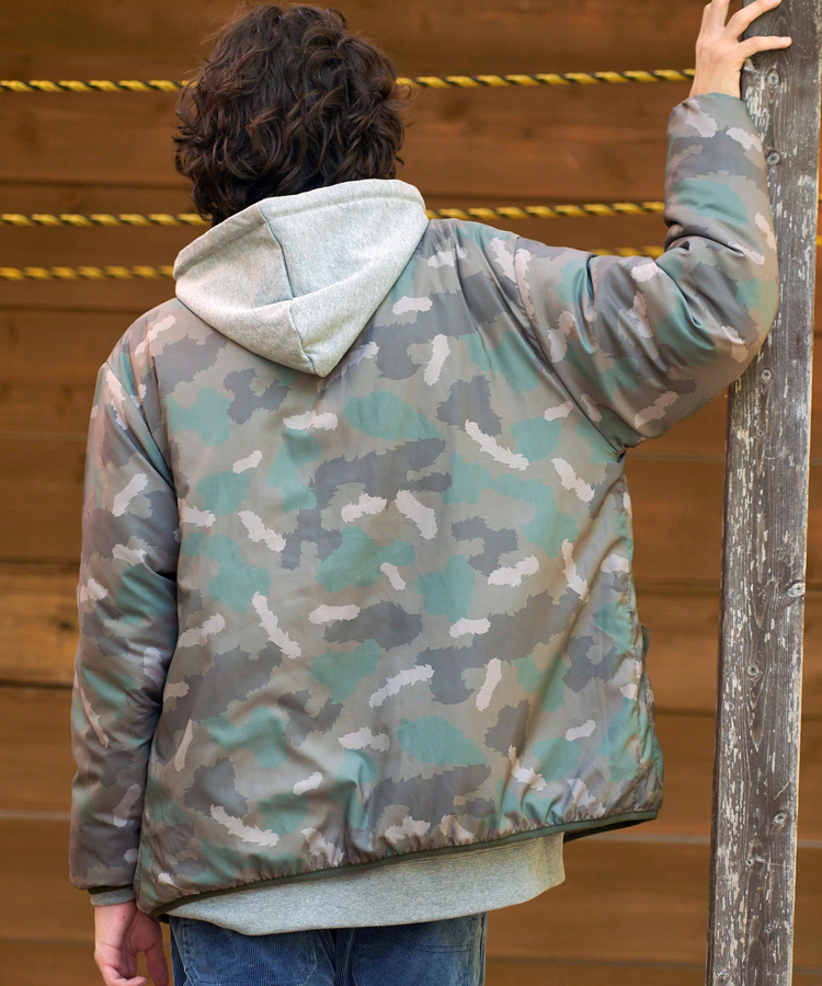 go slow caravan(ゴースローキャラバン) |【GSC別注】POLeR/ポーラー POLeR×GSC REVERSIBLE QUILTED JACKET (MENS)
