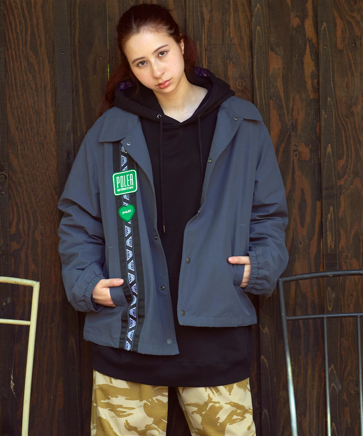 go slow caravan(ゴースローキャラバン) |【GSC別注】POLeR/ポーラー POLeR×GSC 60/40 COACH JACKET 25 (MENS)