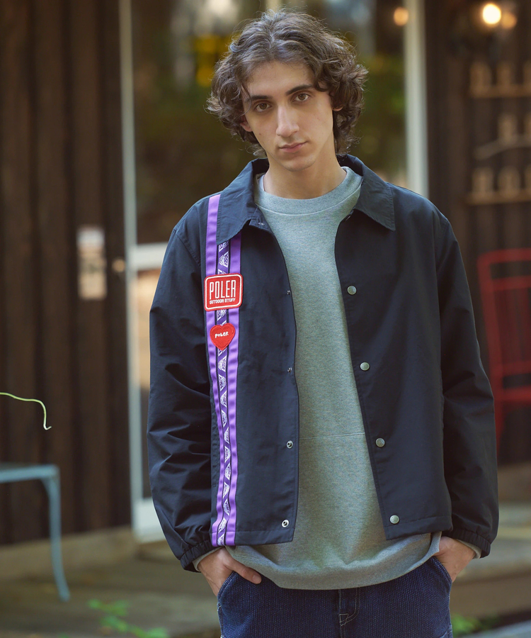 go slow caravan(ゴースローキャラバン) |【GSC別注】POLeR/ポーラー POLeR×GSC 60/40 COACH JACKET 25 (MENS)