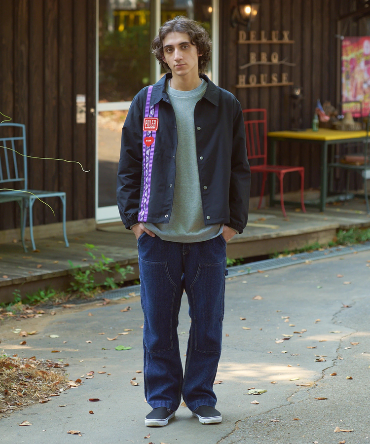 go slow caravan(ゴースローキャラバン) |【GSC別注】POLeR/ポーラー POLeR×GSC 60/40 COACH JACKET 25 (MENS)