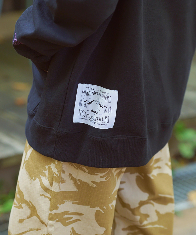 go slow caravan(ゴースローキャラバン) |【GSC別注】POLeR/ポーラー POLeR×GSC PDC FURRY HEART HOOD (MENS)