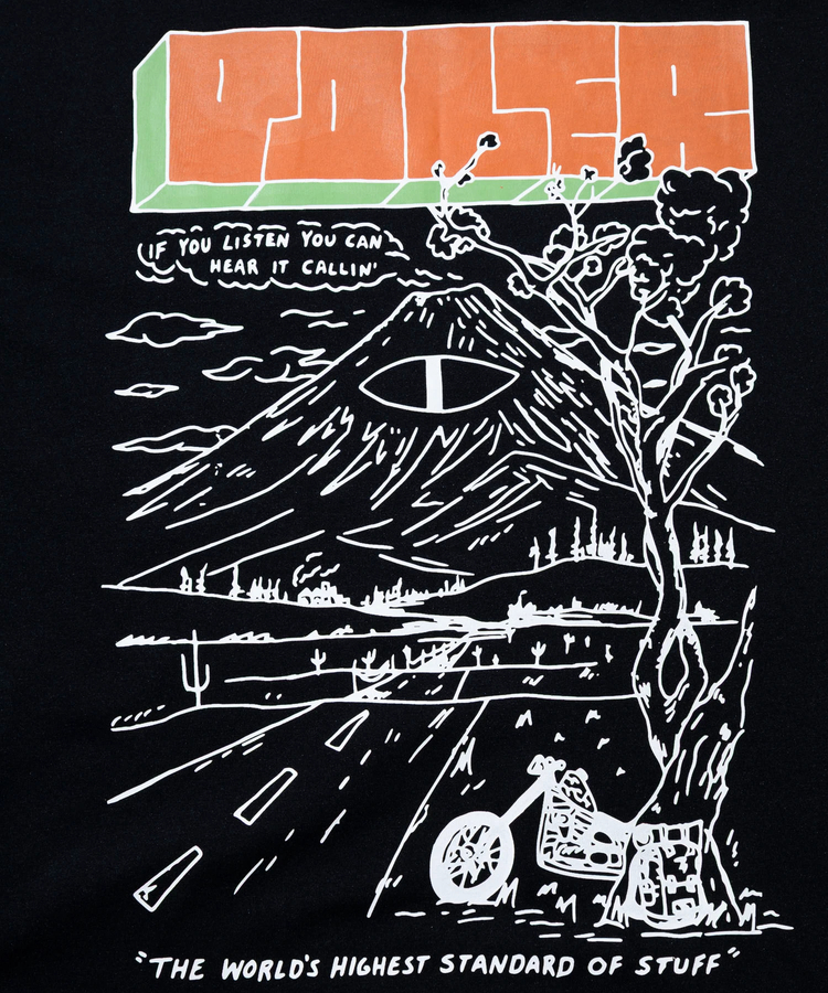 go slow caravan(ゴースローキャラバン) |【GSC別注】POLeR/ポーラー POLeR×GSC HEAR IT CALLIN’ RELAX FIT L/STEE (MENS)