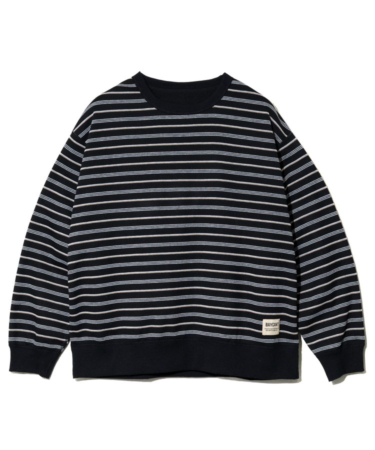 go slow caravan(ゴースローキャラバン) |BAYCANT/ベイカント ボーダーxフリース リバーシブルクルー (MENS)