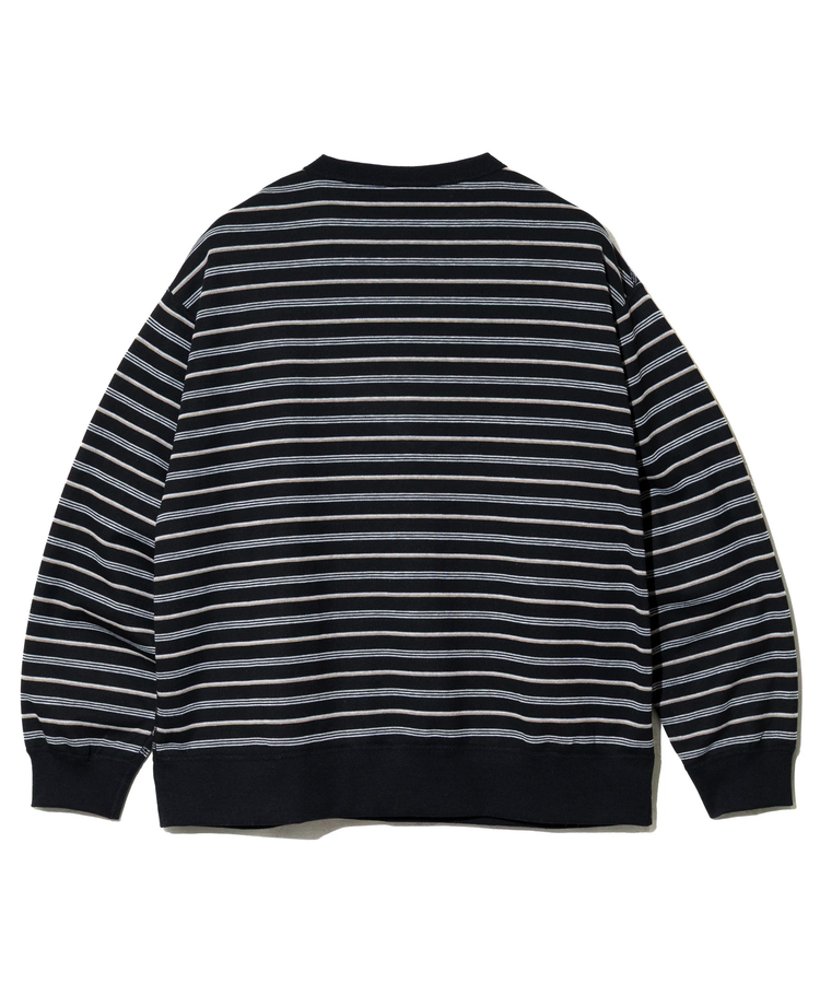 go slow caravan(ゴースローキャラバン) |BAYCANT/ベイカント ボーダーxフリース リバーシブルクルー (MENS)