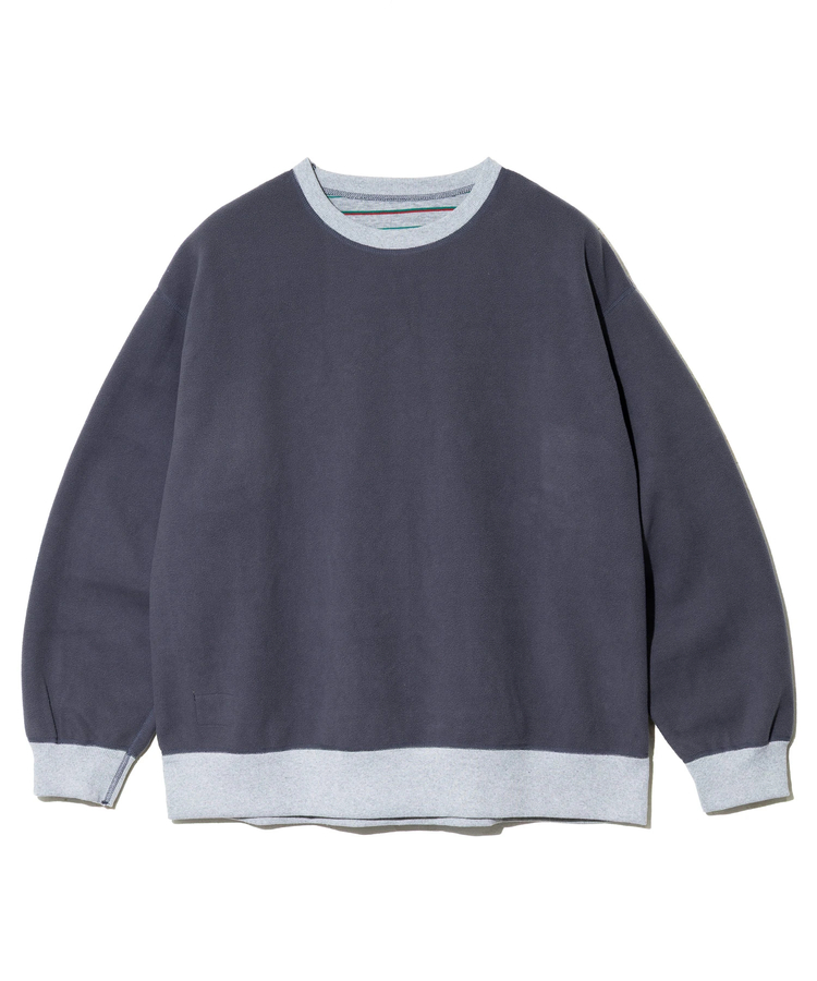 go slow caravan(ゴースローキャラバン) |BAYCANT/ベイカント ボーダーxフリース リバーシブルクルー (MENS)