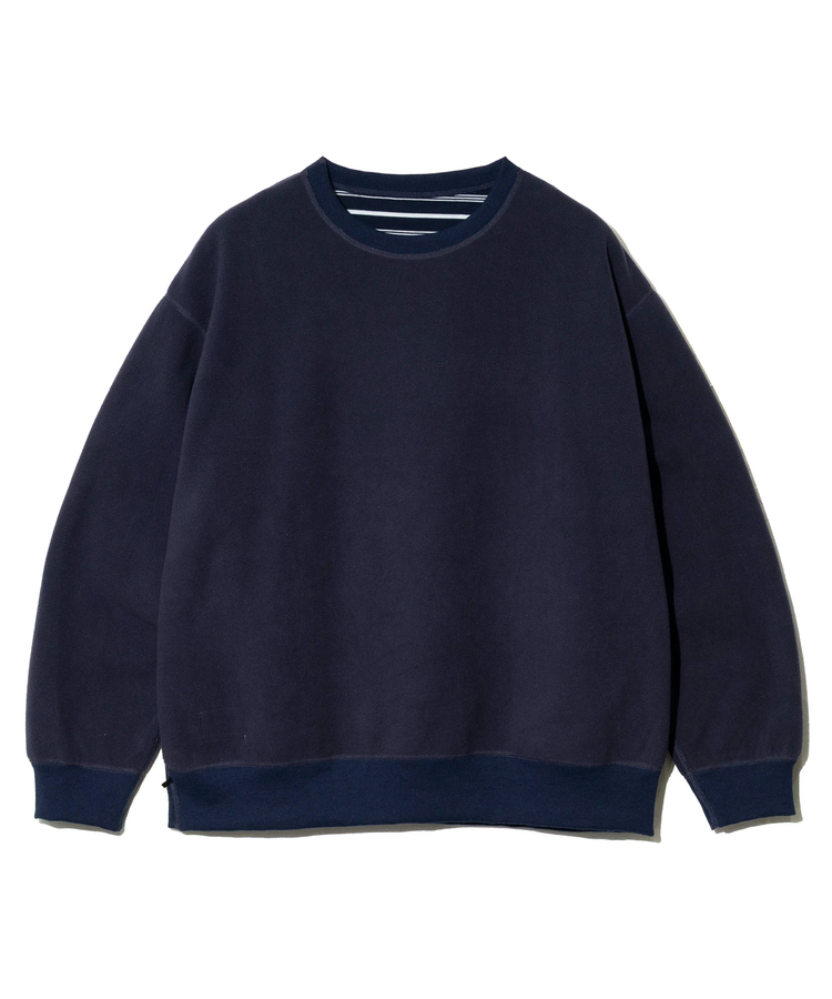 go slow caravan(ゴースローキャラバン) |BAYCANT/ベイカント ボーダーxフリース リバーシブルクルー (MENS)