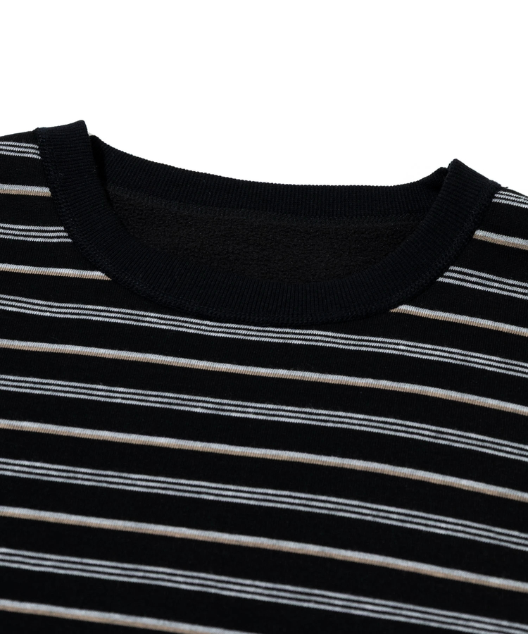 go slow caravan(ゴースローキャラバン) |BAYCANT/ベイカント ボーダーxフリース リバーシブルクルー (MENS)