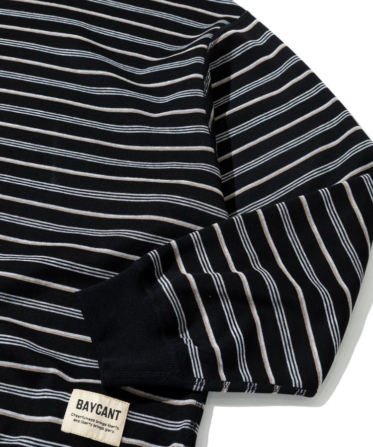 go slow caravan(ゴースローキャラバン) |BAYCANT/ベイカント ボーダーxフリース リバーシブルクルー (MENS)