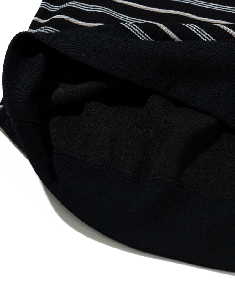 go slow caravan(ゴースローキャラバン) |BAYCANT/ベイカント ボーダーxフリース リバーシブルクルー (MENS)