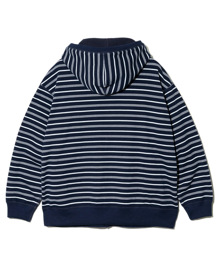 go slow caravan(ゴースローキャラバン) |BAYCANT/ベイカント ボーダーxフリース リバーシブル フーディーカーデ (MENS)