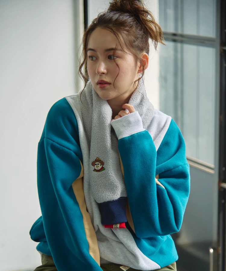 go slow caravan(ゴースローキャラバン) |DUCKSTER/ダックスター スウェットスリーブマフラー