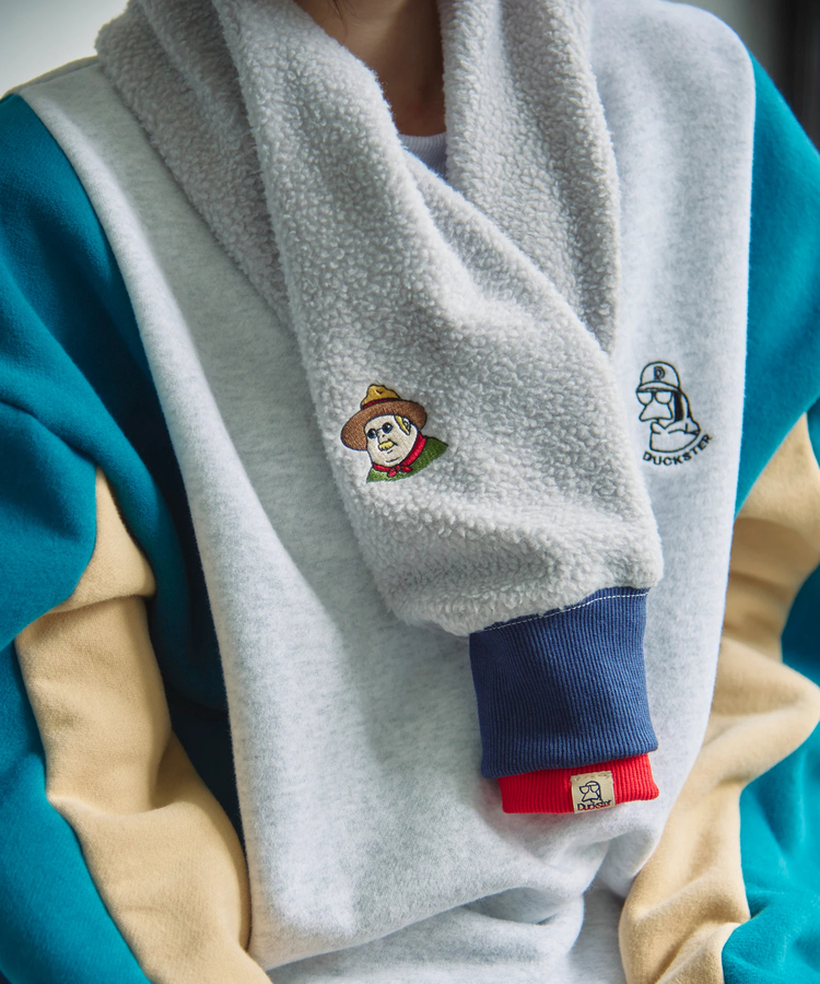 go slow caravan(ゴースローキャラバン) |DUCKSTER/ダックスター スウェットスリーブマフラー