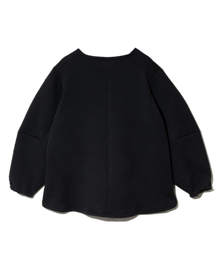 go slow caravan(ゴースローキャラバン) |le colis/ルコリ モザイクふくれジャガード袖コクーンPO (WOMENS)