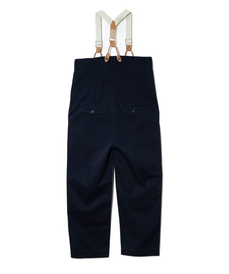 go slow caravan(ゴースローキャラバン) |HOUSTON/ヒューストン HIGH-WAIST SUSPENDER PANTS (WOMENS)