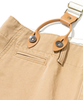 go slow caravan(ゴースローキャラバン) |HOUSTON/ヒューストン HIGH-WAIST SUSPENDER PANTS (WOMENS)