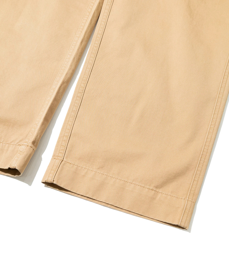 go slow caravan(ゴースローキャラバン) |HOUSTON/ヒューストン HIGH-WAIST SUSPENDER PANTS (WOMENS)