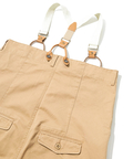 go slow caravan(ゴースローキャラバン) |HOUSTON/ヒューストン HIGH-WAIST SUSPENDER PANTS (WOMENS)