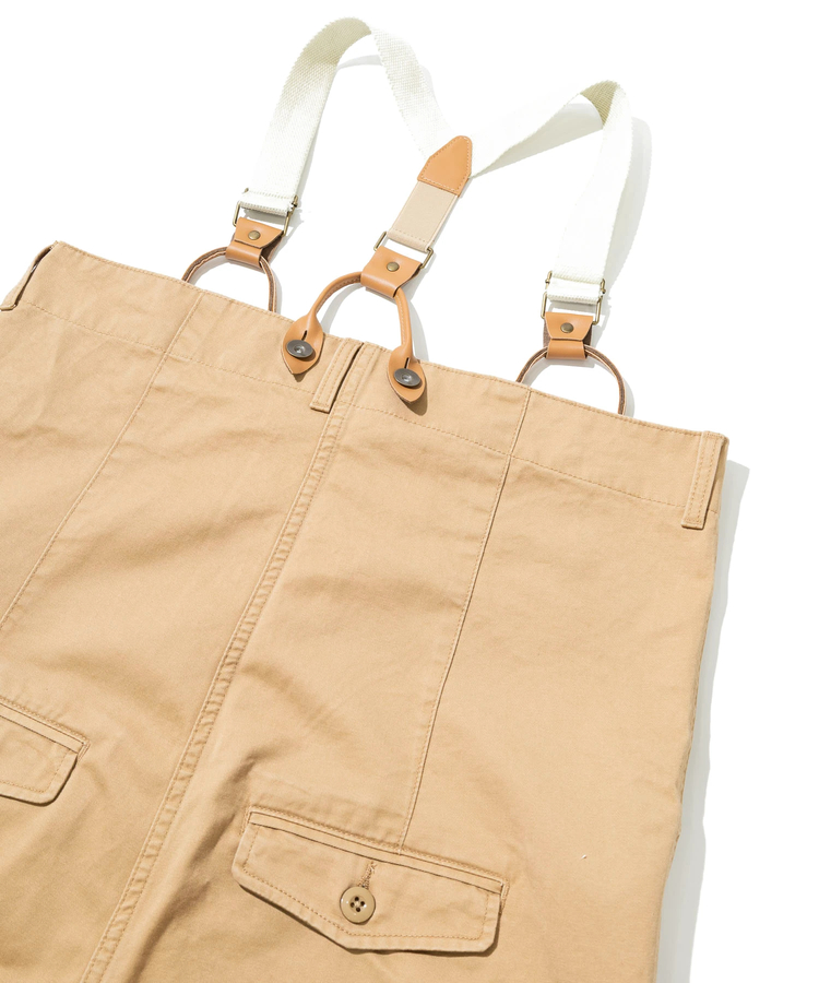 go slow caravan(ゴースローキャラバン) |HOUSTON/ヒューストン HIGH-WAIST SUSPENDER PANTS (WOMENS)