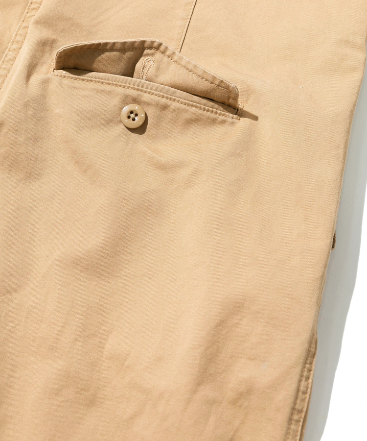 go slow caravan(ゴースローキャラバン) |HOUSTON/ヒューストン HIGH-WAIST SUSPENDER PANTS (WOMENS)