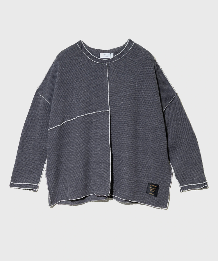 KAKELA&TRANQUIL/カケラ＆トランクイル 鹿子編みニットソー (WOMENS