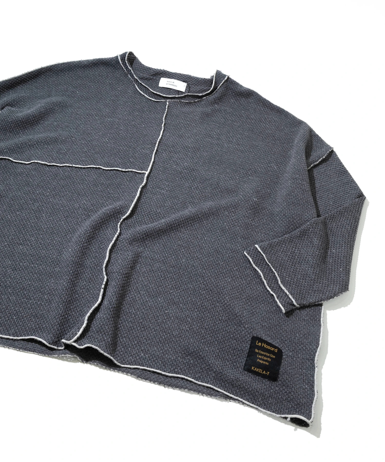 KAKELA&TRANQUIL/カケラ＆トランクイル 鹿子編みニットソー (WOMENS