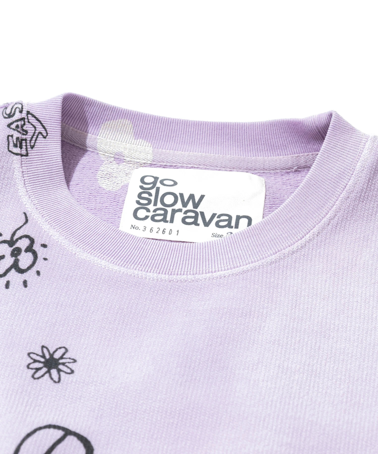 go slow caravan(ゴースローキャラバン) |UNIQUEインレイ G/D サイドZIP プルオーバー (MENS)