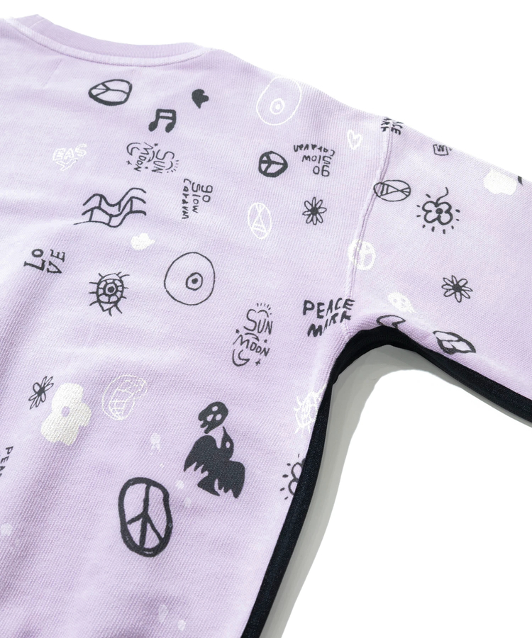 go slow caravan(ゴースローキャラバン) |UNIQUEインレイ G/D サイドZIP プルオーバー (MENS)