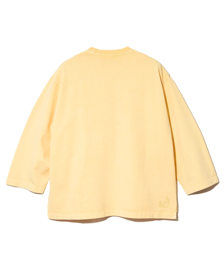 go slow caravan(ゴースローキャラバン) |三本引き揃えヘビー天竺 ケミカル ワイド9/S TEE (MENS)