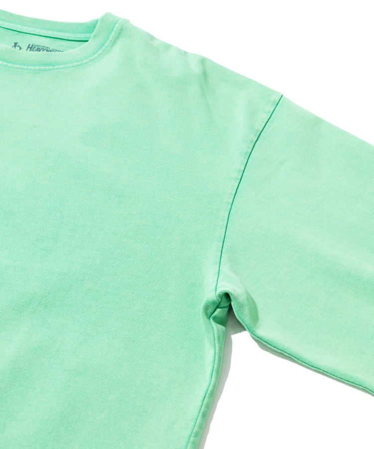 go slow caravan(ゴースローキャラバン) |三本引き揃えヘビー天竺 ケミカル ワイド9/S TEE (MENS)